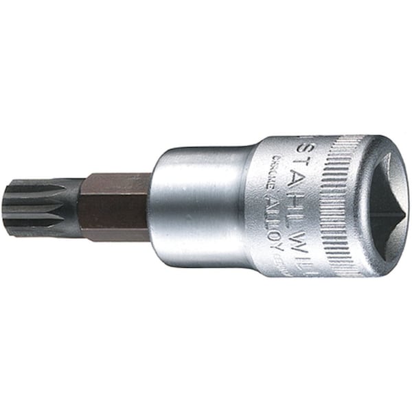 12, 5 mm (1/2") Screwdriver socket SizeM12 L.60 mm, 54 X M 12